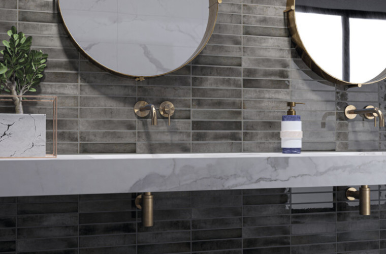 Плитка Cifre Nautalis Aqua Brillo 5х25