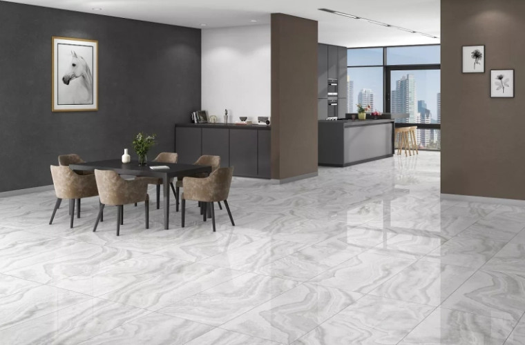 Керамогранит Art Ceramic Belfino Silver Glossy 60x120