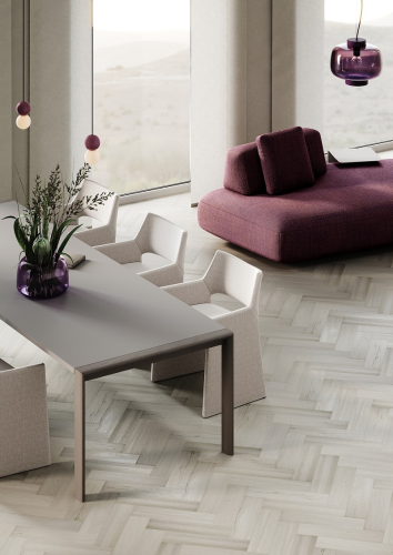 Кварцевый ламинат SPC Fargo Herringbone Дуб Модена 44-4070-2