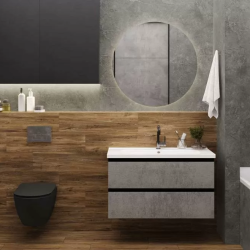 Керамогранит Laparet 48049R Pluto gris матовый обрезной 40x80