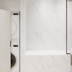 Керамогранит Laparet х9999309666 Borgini Bianco белый матовый карвинг 60х120