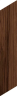 Керамогранит Alpas Euro n177279 Alacia Chevron Choco 8x45