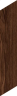 Керамогранит Alpas Euro n177279 Alacia Chevron Choco 8x45