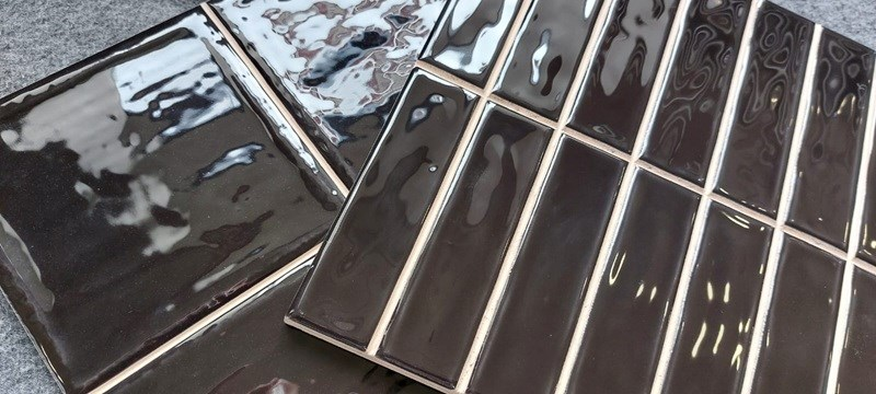 Керамическая плитка Dar Ceramics Noa-Sticks Noa black 20x20