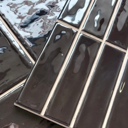 Керамическая плитка Dar Ceramics Noa-Sticks Noa black 20x20