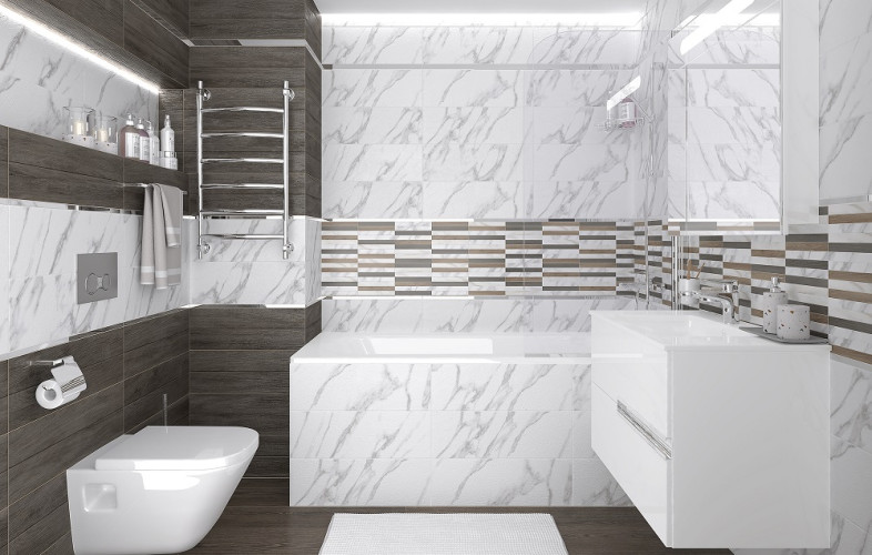 Керамогранит Laparet Calacatta Superb матовый 60x60