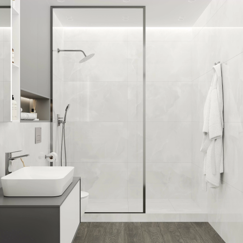 Керамогранит Ceradim х9999305447 Onyx Only Серый Полированный 80х80