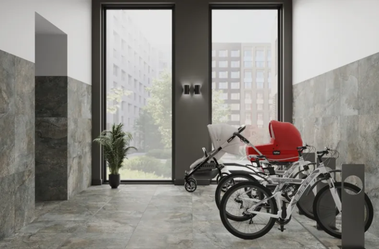 Керамогранит Laparet LP6060G0151R Storm Ash Pro серый матовый R10 STR 59,5х59,5