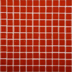 Мозаика NSmosaic JP-403 стекло (25*25*4) 300х300, глянцевая