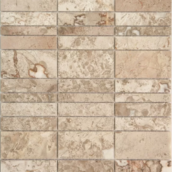 Мозаика NSmosaic KP-721 камень (23х98) 298х305, полированная