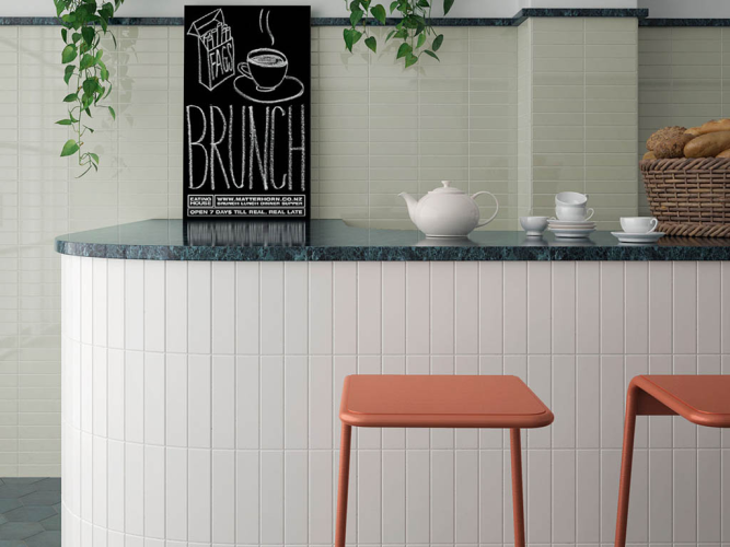 Плитка Equipe Costa Nova 28456 Tansy Green Matt 5x20