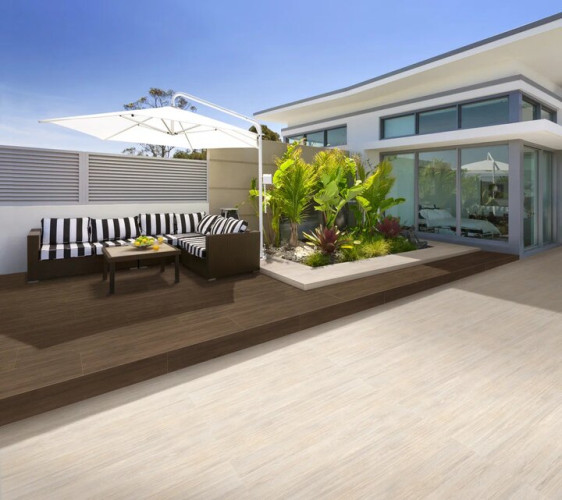 Керамогранит Idalgo Wood Classic Light Beige / Вуд Классик Светло-бежевый LMR 19,5x120