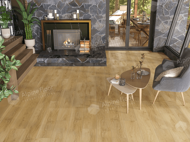 Кварцвиниловая плитка Alpine Floor Eclipse Super Matt Жардин ЕСО 21-17