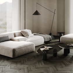 Кварцевый ламинат SPC Fargo Herringbone Дуб Борнео 44-3046-6