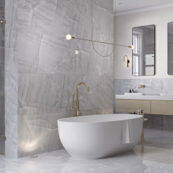 Керамогранит Kerranova K-2091/LR Moroz I Solnce Серый 60x120