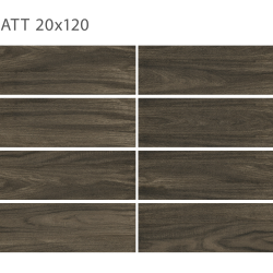 Керамогранит StaroWood Forest Brown Matt 20x120