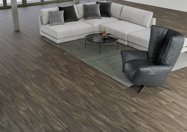 Керамогранит StaroWood Forest Brown Matt 20x120