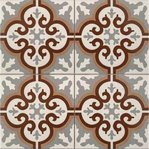 Керамогранит Etili Seramik Manisa Red Pre-cut 45x45