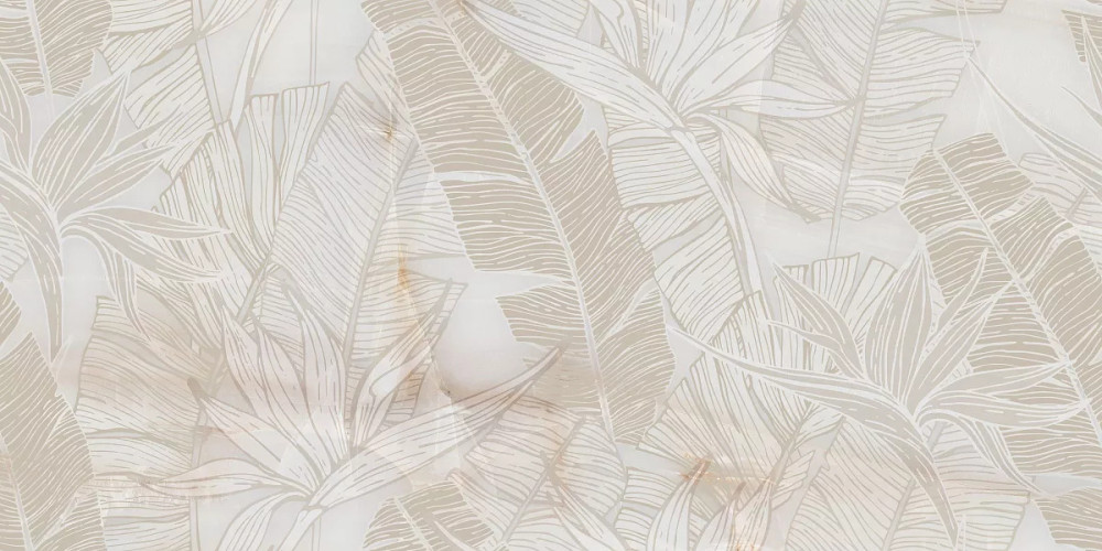 Керамогранит Art Ceramic Rivanta Beige Decor Glossy 60x120