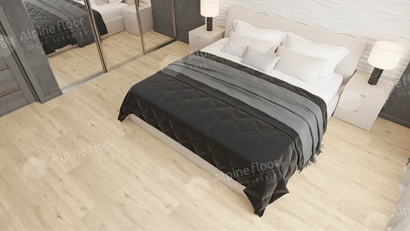Кварцвиниловая плитка Alpine Floor Liberty Loose Lay LVT Дуб Ваниль ECO 23-1