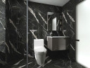 Керамогранит Global Tile Flame GT1206020105LGR Черный 60x120