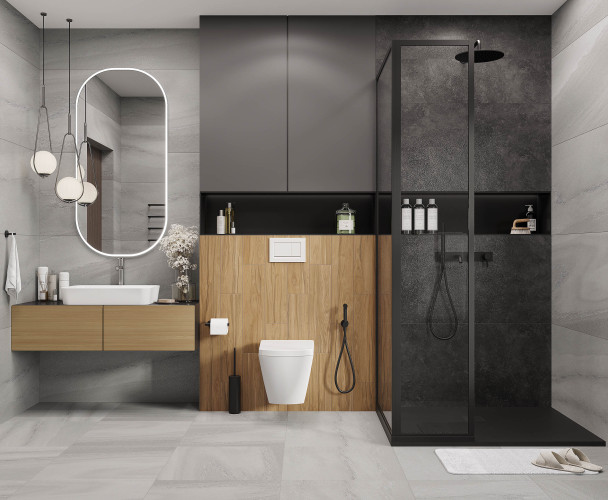 Керамогранит Laparet Urban Dazzle Gris х9999275915 лаппатированный 60x60