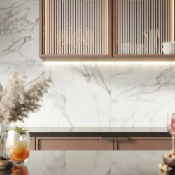 Керамогранит Laparet 48046R Angel blanco глянцевый обрезной 40x80