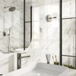 Керамогранит Laparet 48046R Angel blanco глянцевый обрезной 40x80