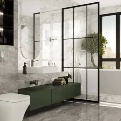 Керамогранит Laparet 48046R Angel blanco глянцевый обрезной 40x80