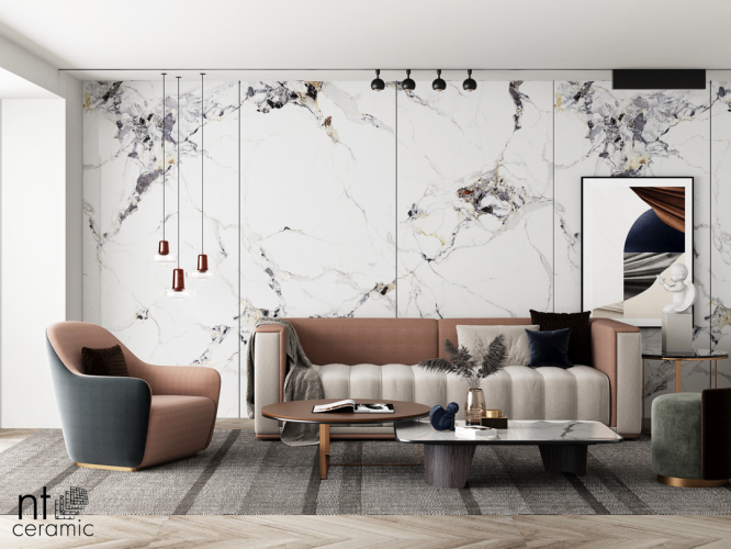 Керамогранит NT Ceramic NTT3310P Breccia Bianco 120x240