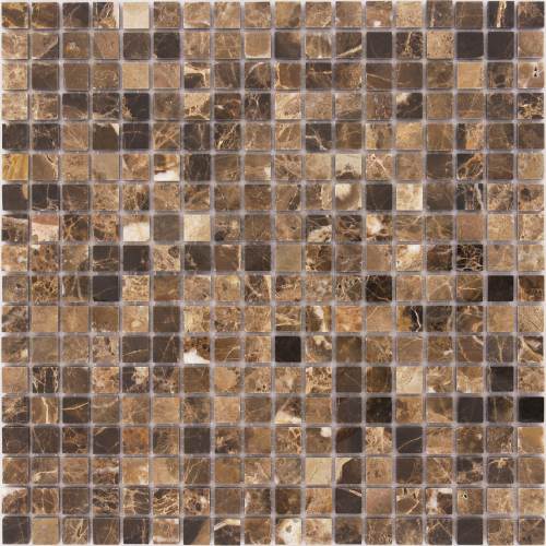 Мозаика LeeDo Ceramica Emperador Dark POL (15x15x7) 305х305, полированная глянцевая (под заказ)