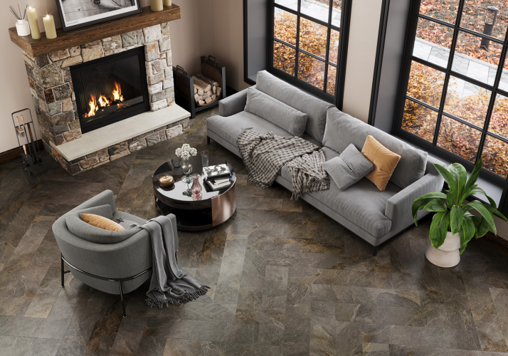 Керамогранит Delacora GP2090SNN31L Santorini Bronze 20x90