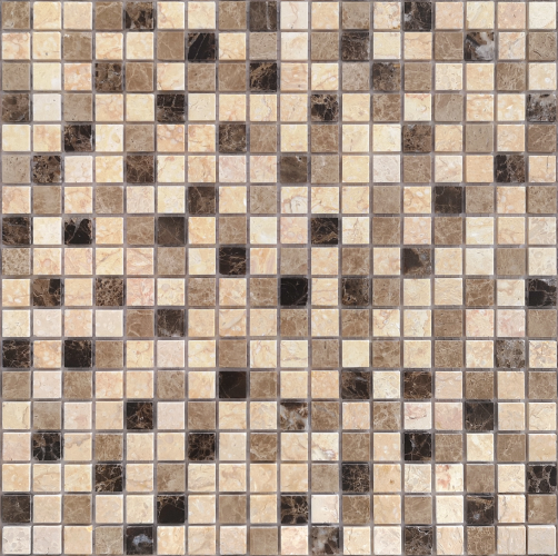 Мозаика LeeDo Ceramica Pietra Mix 1 POL (15x15x4) 305х305, полированная глянцевая