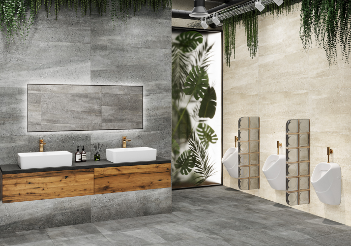 Керамогранит Delacora D60207M Romana Marron матовый карвинг 60x60