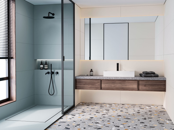 Керамогранит Staro Slim Silver Spring Matt 5mm 60x120