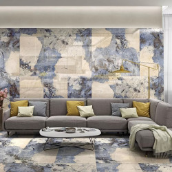 Керамогранит Art Ceramic Stone Blue High Gloss 60x120 