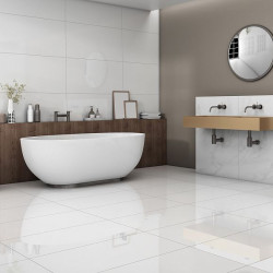 Керамогранит Global Tile Princess GT120605803PR Белый 60x120
