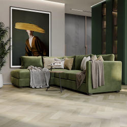 Кварцевый ламинат SPC Fargo Herringbone Дуб Рокфорд 44-10004-1