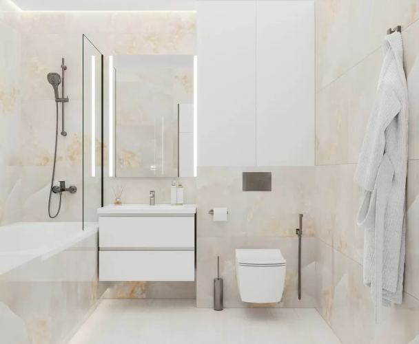 Керамогранит Ceradim х9999304505 Onyx Orlam Бежевый Полированный 60х120