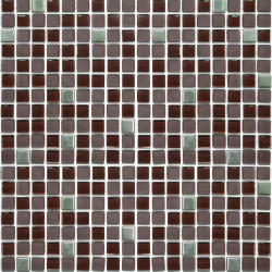 Мозаика NSmosaic S-845 стекло метал (15х15) 305х305, глянцевая