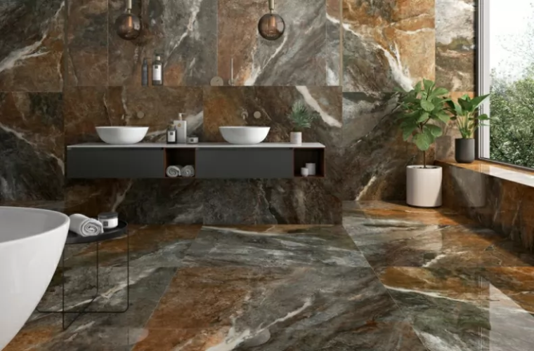 Керамогранит Geotiles Amazona Coffee Leviglass 60x120