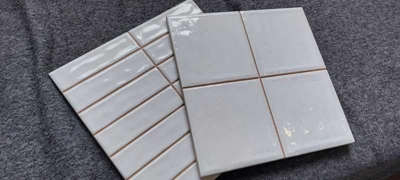 Керамическая плитка Dar Ceramics Noa-Sticks Noa white 20x20