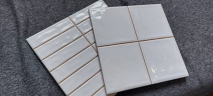 Керамическая плитка Dar Ceramics Noa-Sticks Noa white 20x20