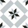 Керамическая плитка Vives 19616 1900 Calvet Gris 20x20