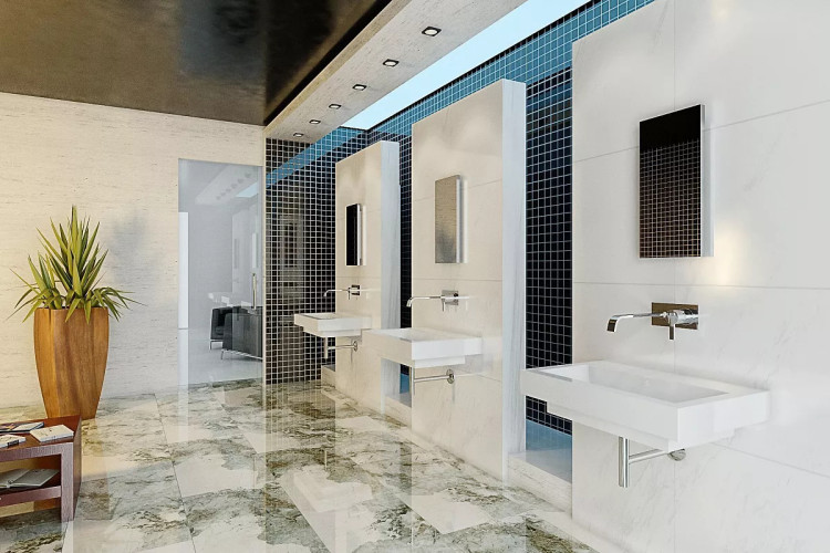 Керамогранит Art Ceramic Stone Black High Gloss 60x120 