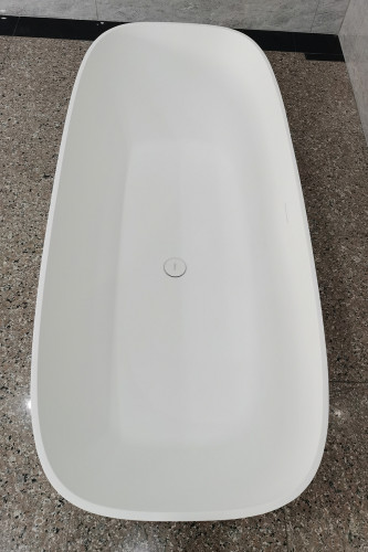 Ванна из искусственного камня ABBER Stein AS9632 белая матовая