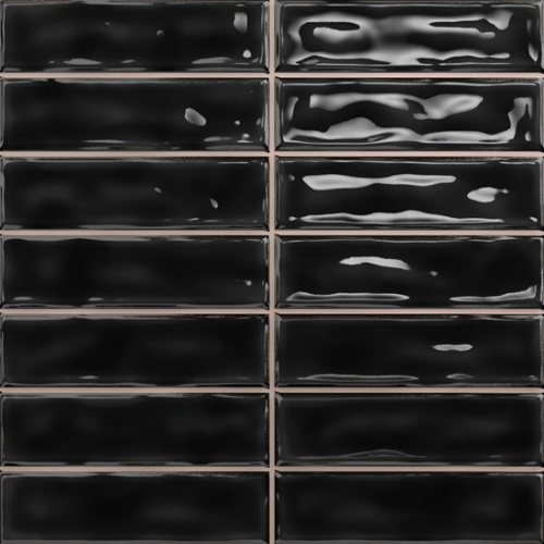 Керамическая плитка Dar Ceramics Noa-Sticks Sticks black (negro) 20x20