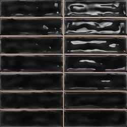 Керамическая плитка Dar Ceramics Noa-Sticks Sticks black (negro) 20x20