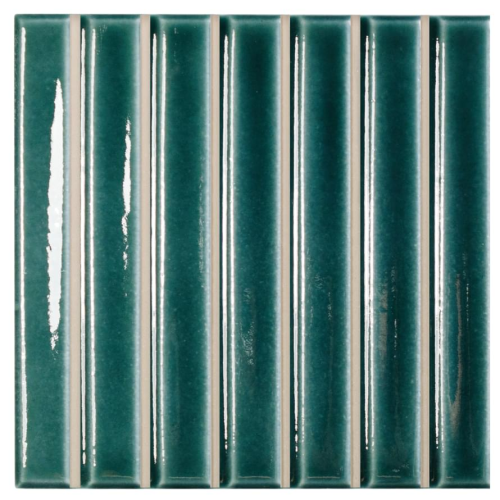 Керамогранит Wow 130054 Sweet Bars Teal Gloss 11.6x11.6