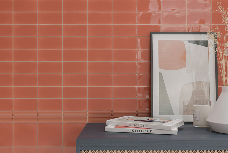 Керамическая плитка Wow Fayenza Belt Coral 6.25x12.5